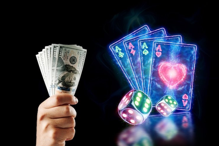 apidewa Ninja vs Samurai live-dealer game interface showing card hands and betting options